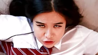 Teenage British Schoolgirl Gets Railed