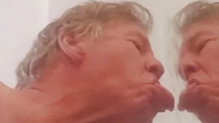 Epic long form masturbating and licking up my cum on a mirror