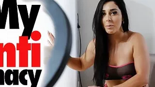 Gorgeous brunette intimacy