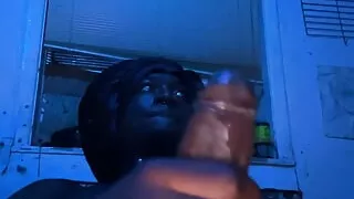 Jerking Off With My Cock Rings On & While Cumming All Over The Place Just So I Can Taste My Cum