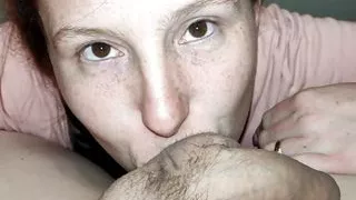 A professional massage from my redhead girlfriend