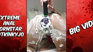 23.november.2024 Big Video: Hotkinkyjo Red Top, Anal Fisting, Gape, Prolapse, Xo Speculum & White Cream in Ass