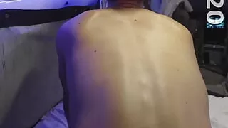 Bouncing on a Dick in the Van Showing My Big Butt