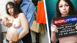 Cute Girl With Perfect Pink Pussy Steals a Vibrator, Gets Instant Karma - Shoplyfter