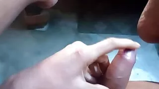 Missionary position, I masturbate done