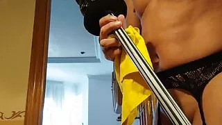 This bitch gets everything through that hole