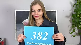 Hot Ukrainian babe did everything to get a little job