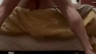 Suck My Boyfriend's Dick Until I Get Tired and the Get My Pussy Filled with Cum