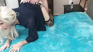 VERY SEXY Blonde Sissy Fucked Hard Doggystyle