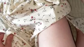 Cute blonde is down bad for my pecker