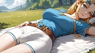Futanari Princess Zelda