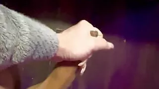 Ts Erika Schinaider playing with her toy