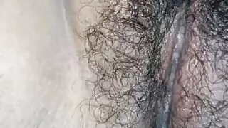 chubby legs spread and I come out of her vagina