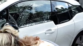 CJ Woods at the Car Wash