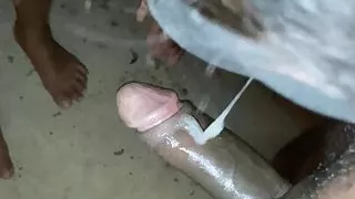 Hotwife Deep Throat Blowjob on Knees and Deep Fuck Mouth Hairpulling