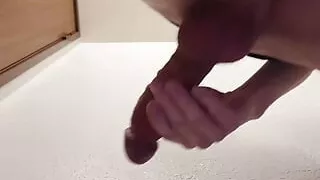 An incredible angle captures the exact moment of the trickling load.