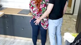 Homemade anal sex with mature stepmom with big tits and ass