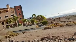 Risky Blowjob and Pissing during camping with hot Teen 18+