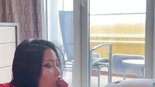 RIMMING AND CUM ON FACE ( half spidey costume edition)