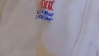 - Take a shower while wearing briefs, masturbate as it is, and bukkake another brief