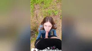 I Ejaculated In Her Mouth In The Woods