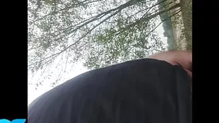 mastrubation small dick  in the park