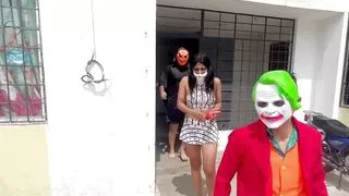 Look what we did on Halloween, a lot of knowledge and orgasms in a delicious foursome.