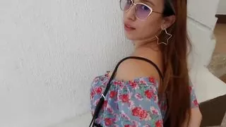 Sexy Colombian Sucking and Fucking in a Shopping Mall