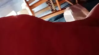 Spanking and cumming