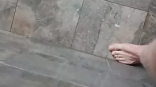 Bathroom Cum My Cock