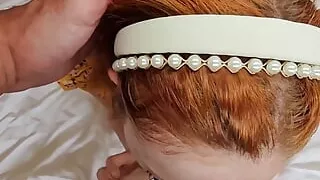 Petite Redhead Roommate Scarlet Skies Does Anything to Pay Rent