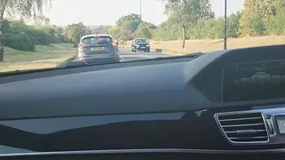 My UBER Ride With No PANTIES - Made the DRIVER Touch Me and Make Me CUM