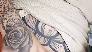 Fucking myself with my big dildo till I cum