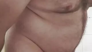 Masturbation and cumshot