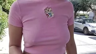 flashing of tits