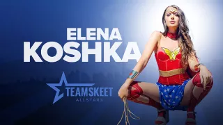 Elena Koshka & Nathan Bronson in A Night with Wonder Woman - TeamSkeetAllStars