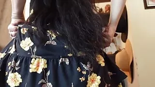 I Know You Are Falling Deeper and Deeper in Love with My Ass, Just Watch as I Tease You with It in This Sun Dress and Tell Me Ho