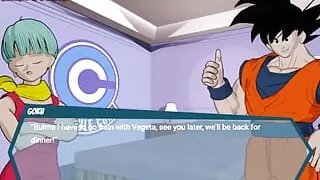 Dragon Ballz - Vegeta and Goku Fucking Bulma