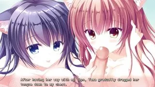 Let's Play - NEKO-NIN exHeart, Scene 5 - Tama & Yura