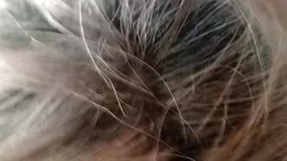 Playing with my friend's grandma's tits when he's not home