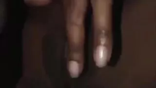 Fingering Wet Pussy in the Dark
