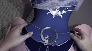 3D Cute Skinny Cosplay Model Have a Hardcore Sex with Big Dick