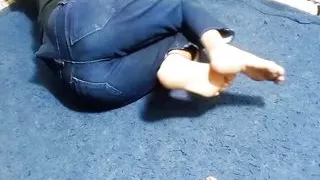 Naughty exercise fuck pussy