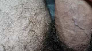 Quick cumshot before work. I almost came on my feet.