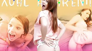 Busty Petite Stepsis Mazy Myers Wants To Experiment And Gets Surprised By Stepbro's Massive Cock