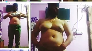 Desi huge boobs and ass bhabhi masturbation front of his stepson