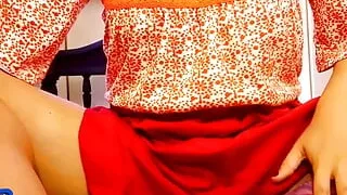 very open and shaved pink vagina with a virgin anus, many loud moans when rubbing my wet clitoris