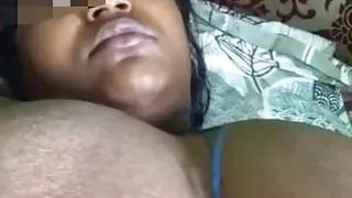 Indian Bengali Big boobs IT professional musterbation in video call with Office Boss