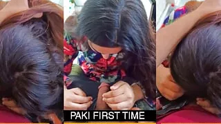 Roleplay First Office Blow Job in Office with my Paki Gf