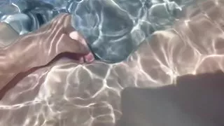 Italian Big Tits Artemisia Love Sexy POV  Pussy play in the Jacuzzi Horny and wet